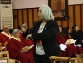 الكنيسة الأسقفية توفر ترجمة بلغة الإشارة وتخصص ركنًا للصم فى "الصلاة للوحدة".. فيديو