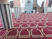 فرش مسجد الحسين بنجع الشاعر بقرية المدامود بمدينة الزينية بالأقصر وافتتاحه غدا