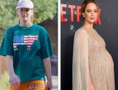 جينيفر لورانس تفاجئ متابعيها ما بين صورة أثناء الحمل وبعد الإنجاب