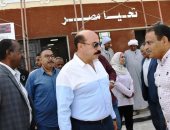 أهالى نصر النوبة يشكرون الرئيس السيسى لتنفيذ مشروعات حياة كريمة بأسوان