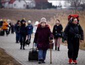 بولندا تستقبل 20 ألفا و400 لاجئ من أوكرانيا خلال 24 ساعة