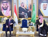 الرئيس السيسى يؤكد تقدير مصر لمواقف السعودية الداعمة لإرادة الشعب المصرى 
