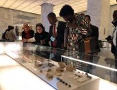 متحف الحضارة يستقبل وزير الخدمة المدنية والموارد البشرية بجنوب السودان