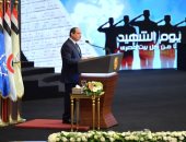 الرئيس السيسي: مصر غنية بأبنائها الأوفياء وراية الوطن لن تنتكس أبدا