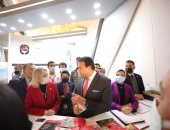 وزير التعليم العالي يتفقد معرض إيديوجيت 2022