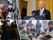 العالم هذا المساء.. أوكرانيان بالجيش يتزوجان عند نقطة تفتيش وسط أجواء الحرب.. مقتل وإصابة شخصين فى عملية إطلاق نار بإقليم فال دواز بفرنسا.. وداعش يعلن اختيار أبو الحسن الهاشمى القريشى زعيما جديدا للتنظيم