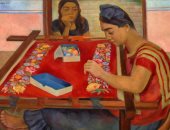 بيع لوحة الفنان المكسيكى دييجو ريفيرا "التطريز" مقابل 4 ملايين دولار