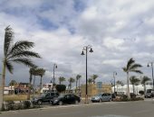 أحوال جوية غير مستقرة ببورسعيد.. توقف الصيد وفتح بوغاز ميناء العريش.. لايف وصور