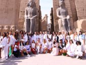 معبد الأقصر وطريق الكباش يستضيفان المشاركات فى مسابقة ملكة جمال العالم