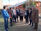 وفد عن تنسيقية شباب الأحزاب يتفقد الخدمات بأسيوط ويلتقى المحافظ