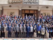 رئيس جامعة بنى سويف يشهد ختام فعاليات برنامج "قادة الجمهورية الجديدة"