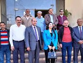 نائبة التنسيقية فى جولة مكوكية بالصعيد للاطمئنان على أحوال العمال.. فيديو وصور 