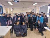 جامعة القناة تقدم 4 برامج توعوية لطلاب مدرسة المتفوقين بالإسماعيلية.. صور