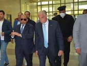 وزير التنمية المحلية ومحافظ جنوب سيناء يتفقدان منفذ طابا البرى