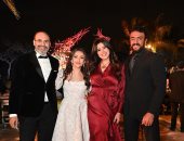 أحدث ظهور لـ ياسمين عبد العزيز وأحمد العوضي في حفل زفاف أحد أصدقائهم.. صورة