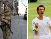 ديلى ميل: لاعب التنس الأوكرانى ستاكوفسكى يتطوع لمحاربه القوات الروسية فى بلاده