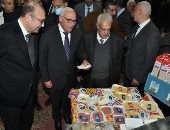 تخفيضات 20% على السلع الغذائية بمعرض أهلا رمضان فى بورسعيد.. فيديو وصور