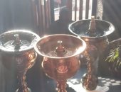 التحفظ على 50 شيشة داخل مقاهى مخالفة بأحياء شرق ووسط الإسكندرية 