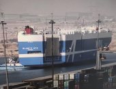 ميناء السخنة يستقبل السفينة BLANCO ACE بحمولة 1513 سيارة