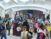 الكنيسة الكاثوليكية فى المنيا تحتفل بعيد الأم.. صور 