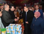 محافظ الشرقية يفتتح معرض السلع الاستهلاكية بمدينة القرين