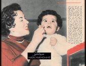 ليه يا زمان ما سبتناش أبرياء.. أول صور منشورة لزكى فطين طفلا مع والدته ليلى مراد
