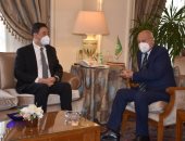 أبو الغيط يلتقى المبعوث الصينى للشرق الأوسط بمقر أمانة الجامعة العربية
