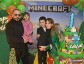 رامى عياش وزوجته يحتفلان بعيد ميلاد ابنهما (صور)