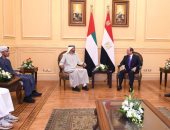 محمد بن زايد يشيد بدور مصر المحورى كركيزة أساسية للأمن والاستقرار بالمنطقة