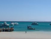 شاهد جمال جزيرة الجفتون شمال مدينة الغردقة وإقبال السياح عليها