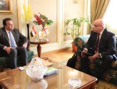 وزير التعليم العالي يستقبل سفير جورجيا بالقاهرة لبحث التعاون العلمي بين البلدين