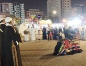 رقصة الحصان المصرى تبهر زوار فعاليات الشارقة التراثية.. فيديو
