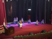 حفل استعراضى لفرقة رضا وفريق أنغام الشباب بجامعة القاهرة