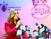 نادية مصطفى وجمال بخيت أول الحاضرين فى مؤتمر مسابقة المزيكاتى