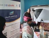 وحدة متنقلة من جهاز تنمية المشروعات لتطوير إمكانيات قرى حياة كريمة التسويقية