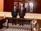حنفى جبالى يلتقى رئيس الجمعية الوطنية بكوريا الجنوبية 