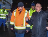 محافظ الإسكندرية يتابع استعدادات شركة الصرف الصحى للتعامل مع موجة الطقس السيئ