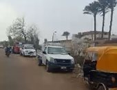 أمطار ورياح شديدة تضرب محافظة الشرقية.. فيديو