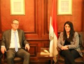رانيا المشاط تبحث مع السفير الألمانى بالقاهرة سبل تعزيز العلاقات 