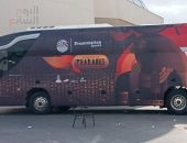 "اليوم السابع" ينشر الصور الأولى لحافلة منتخب مصر قبل مواجهة السنغال الليلة