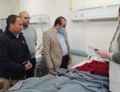 محافظ المنيا يكلف السكرتير العام بمتابعة حالة مصابى حادث الصحراوى الغربي 