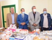 علاج 1324 مواطناً بالمجان فى قافلة طبية لجامعة طنطا بـ«زفتى»