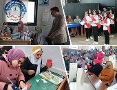حياة كريمة بالمحافظات.. جامعة المنصورة تطلق قطار الفنون والإبداع الرابع بالقرى.. الكشف والعلاج مجانا بقريتى الغوطة بقنا والحرية ببنى سويف.. وتنظيم رحلات مدرسية للطلاب لزيارة المشروعات بأسوان.. صور