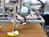 روبوت مدرب على تقليد السلوك البشري ينجح فى تقشير الموز دون هرسه.. فيديو