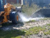 محافظ الإسكندرية يتوعد مخالفى البناء بالضرب بيد من حديد وتنفيذ وإعلاء القانون