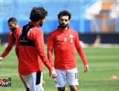 حماس وإصرار وجدية فى المران الأخير لمنتخب مصر قبل السفر للسنغال