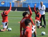 شاهد المران الأخير للمنتخب قبل السفر للسنغال لمواجهة حسم التأهل للمونديال