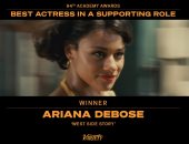 أريانا ديبوز تفوز بأوسكار أفضل ممثلة مساعدة عن فيلم West Side Story