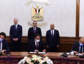 مدبولى يشهد توقيع مذكرة تفاهم مع تحالف فرنسى لأعمال الأنظمة والسكك الحديدية.. صور