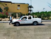 إدارة التفتيش المالى والإدارى تتابع أعمال النظافة بشوارع مدينة الأقصر